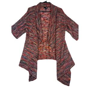 a.n.a A New Approach Womens Cardigan Sweater Size Small Multicolor Knit